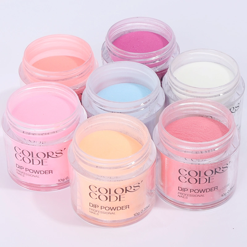 Luminous Colors Dipping Nail Powder for Acrylic Nail Extension Carving