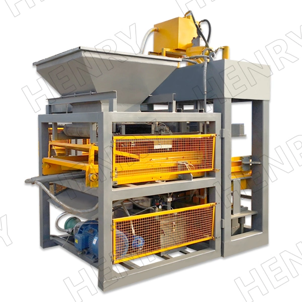 200 Tons Hr10-10 Super Huge Hydraulic Soil Clay Brick Block Making Machine Used in Africa