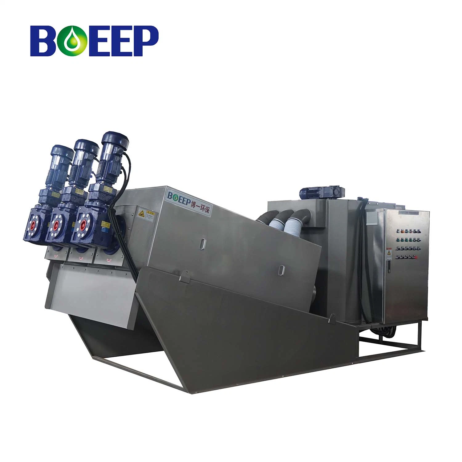 Filter Press Unit Stainless Steel Material in Wastewater Process