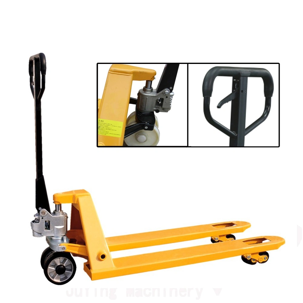 China Manufacturers Hand Pallet Trucks 3000 Kg Nylon PU Wheel