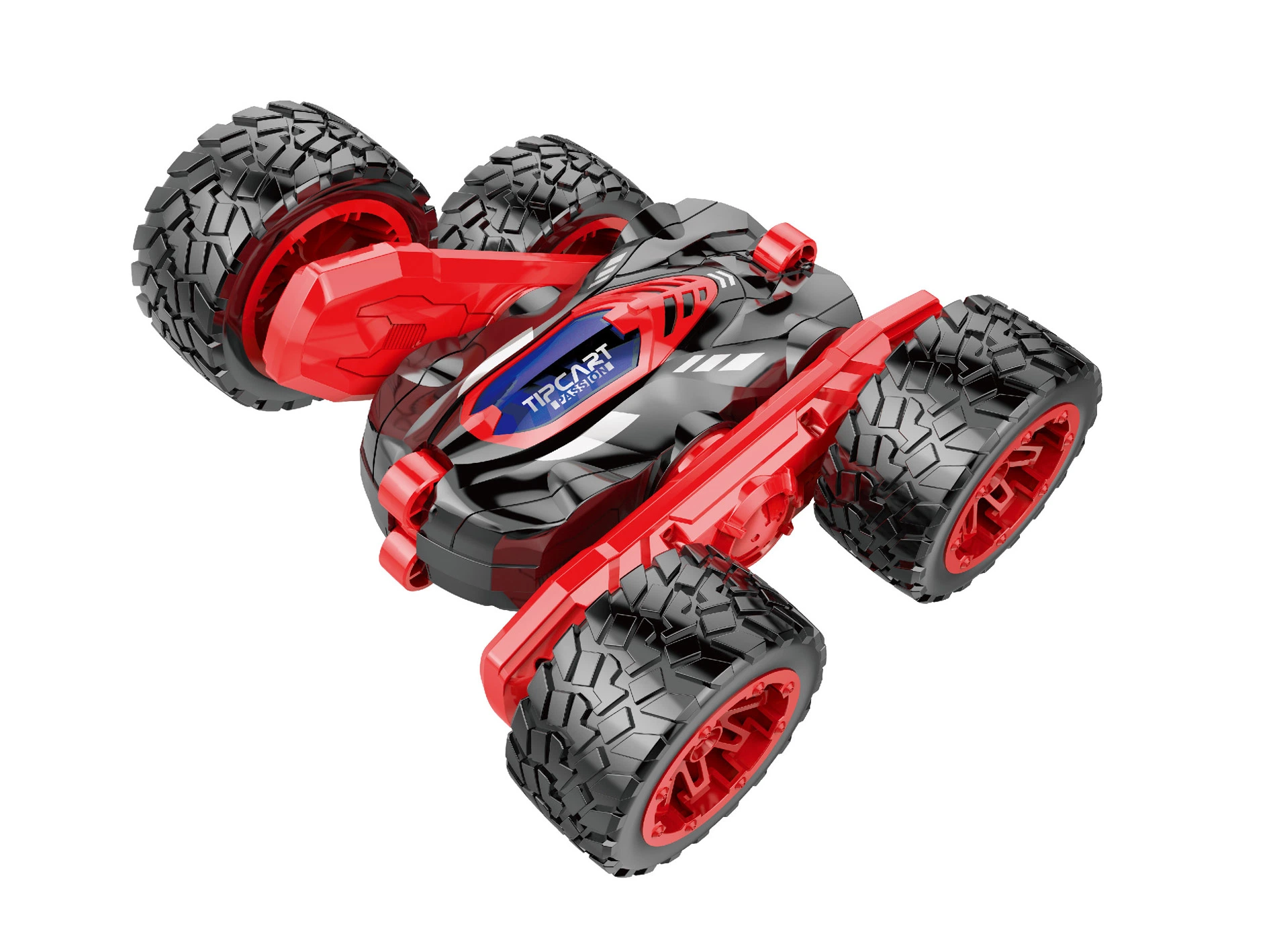 Children's Plastic Toy Double Sided Four Wheel Drive Twist Wheel RC Car