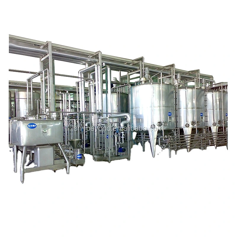 Full Automatic full-auto material dissolving system milk production line