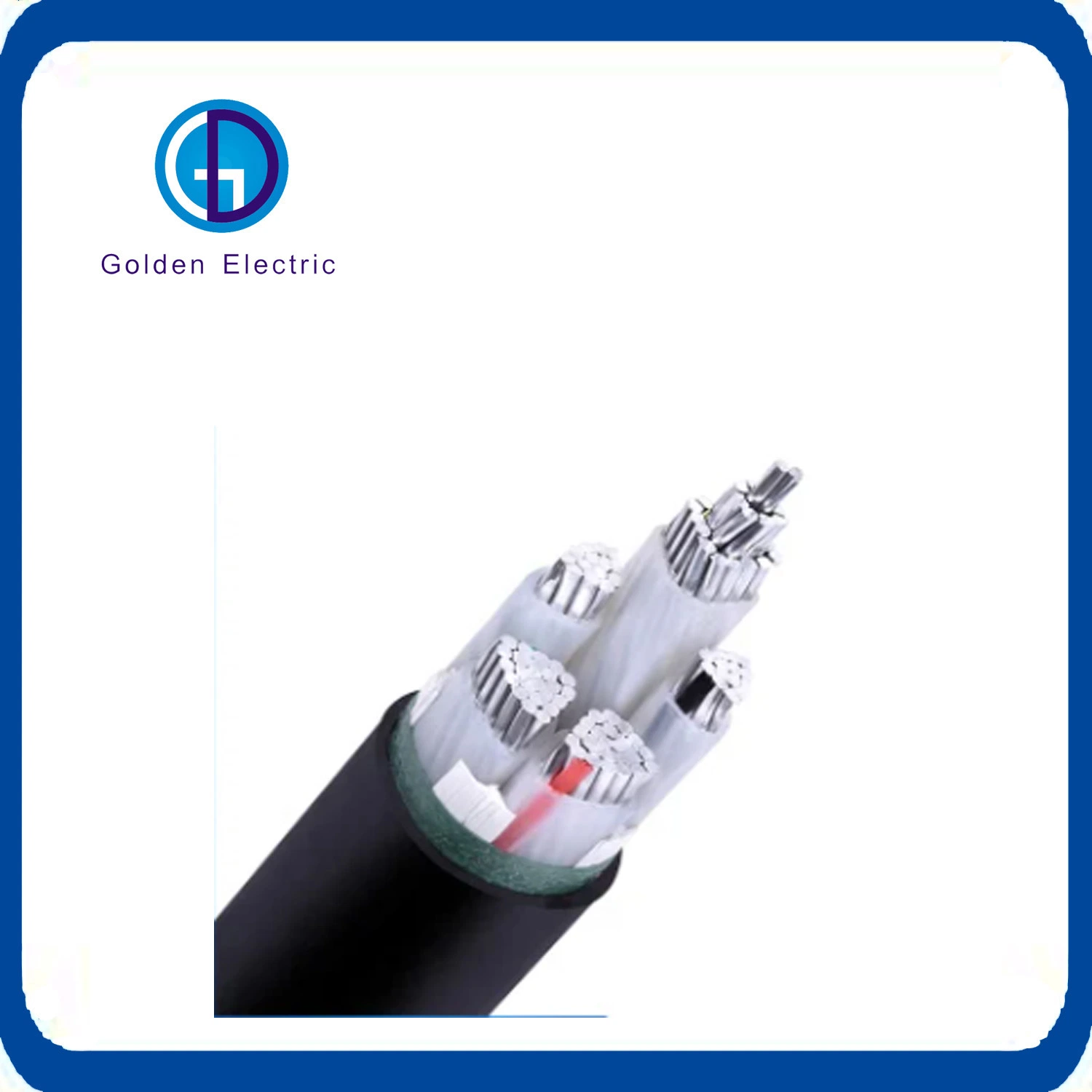 0.6/1kv Aluminum Conductor Insulated 2X8 AWG Concentric Cable