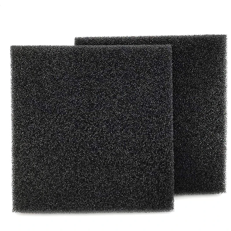 Flame Retardant Filter Cotton Filter Cotton Medium Hole Fine Hole Dust-Proof Sponge Filter Screen Air Compressor Filter Screen Material