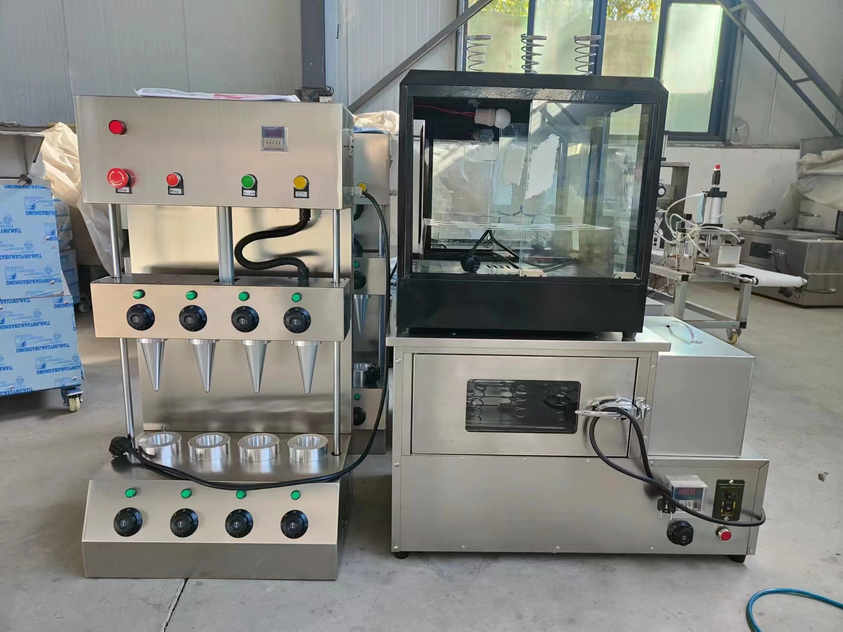 Profession Manufacturer Provide Pizza Cone Machine