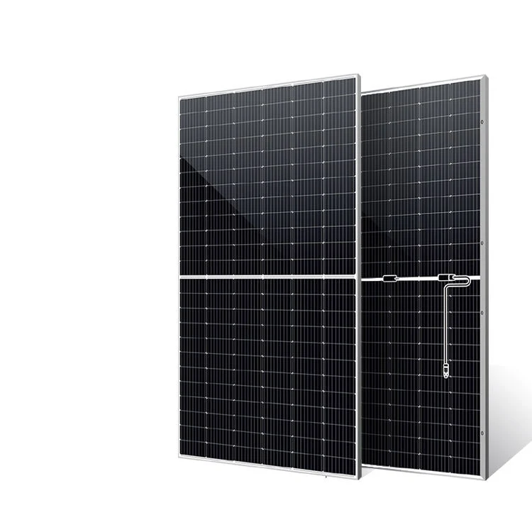 Mono 400W 410W 500W Half Cell Panel Solar Negro Inversor y sistema de energía de batería módulo PV de uso doméstico