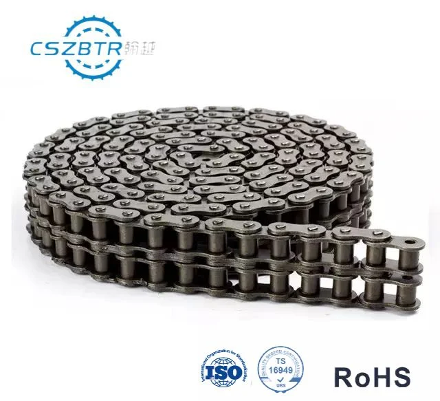 Cszbtr Brand Wholesale/Supplier Price China Industry Carbon Steel Stainless Plastic Conveyor Transmission 12b-1 12b-2 12b-3 Roller Chains with Sprocket for Machinery