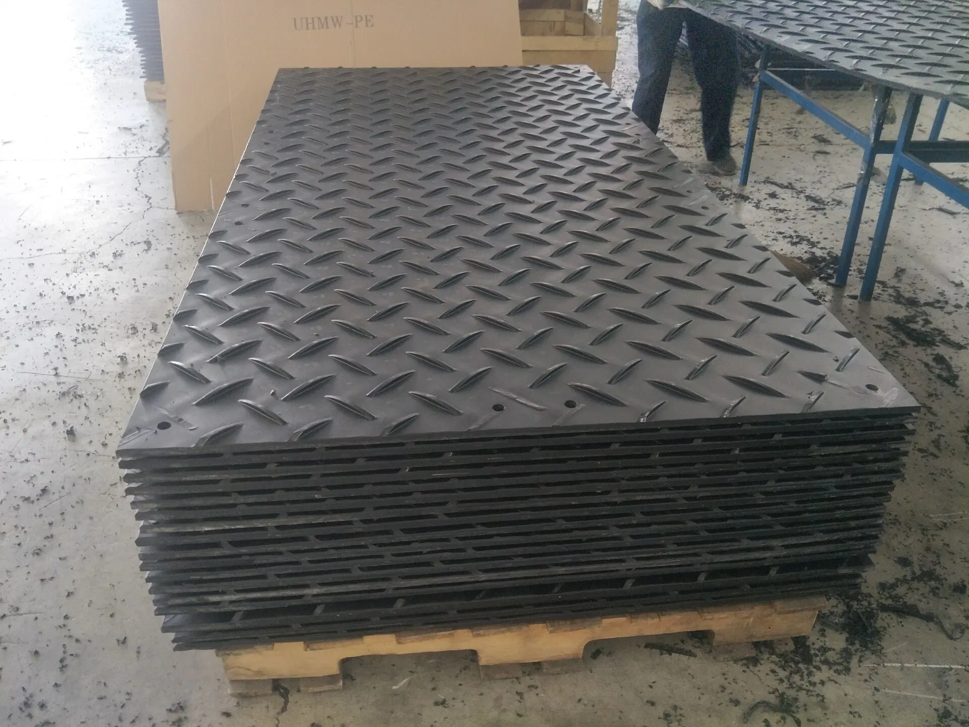 HDPE Ground Floor Protection Construction Mats