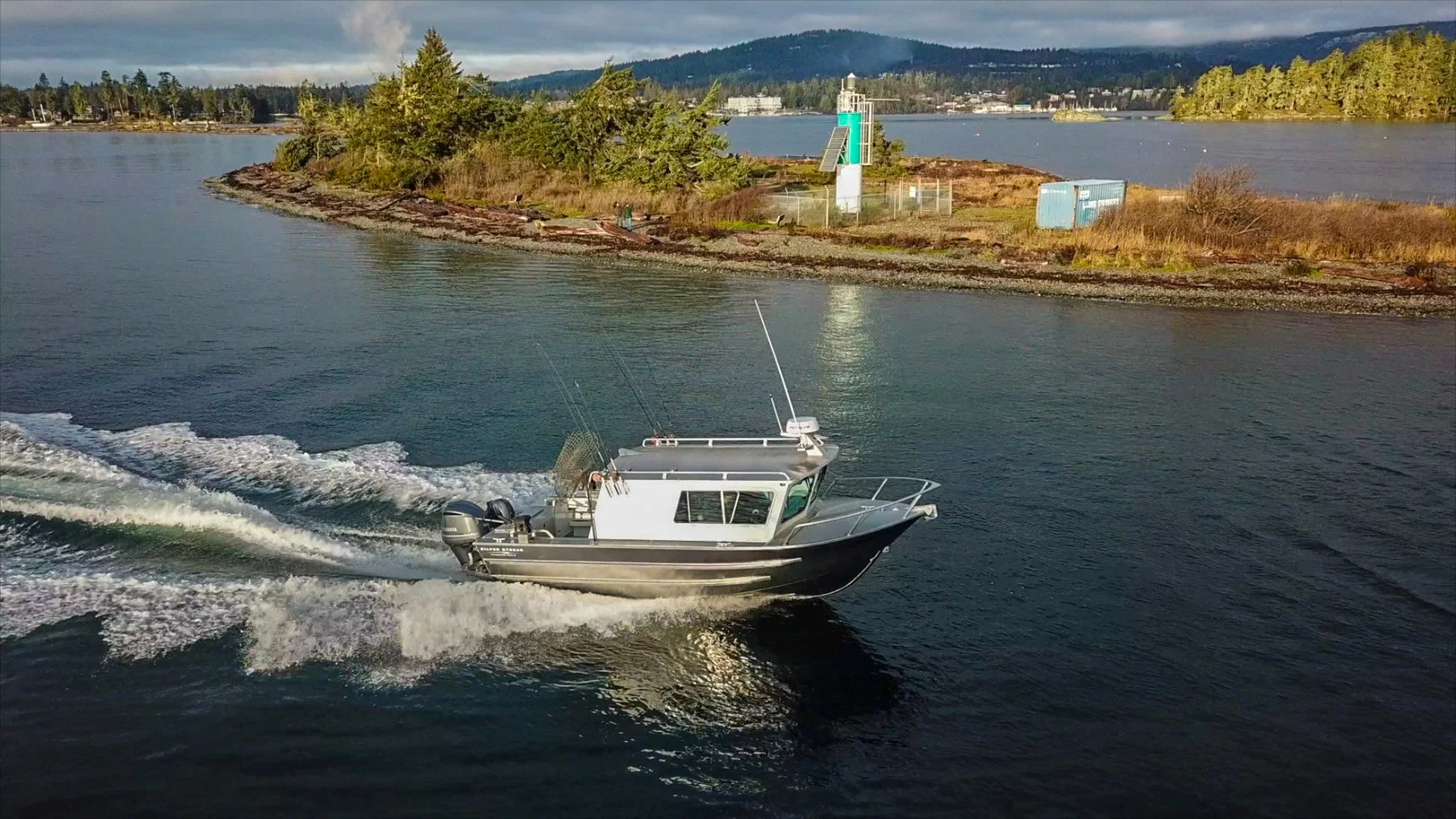 Kinocean Large Cabin Full Welded Aluminium Fishing Boat 24FT