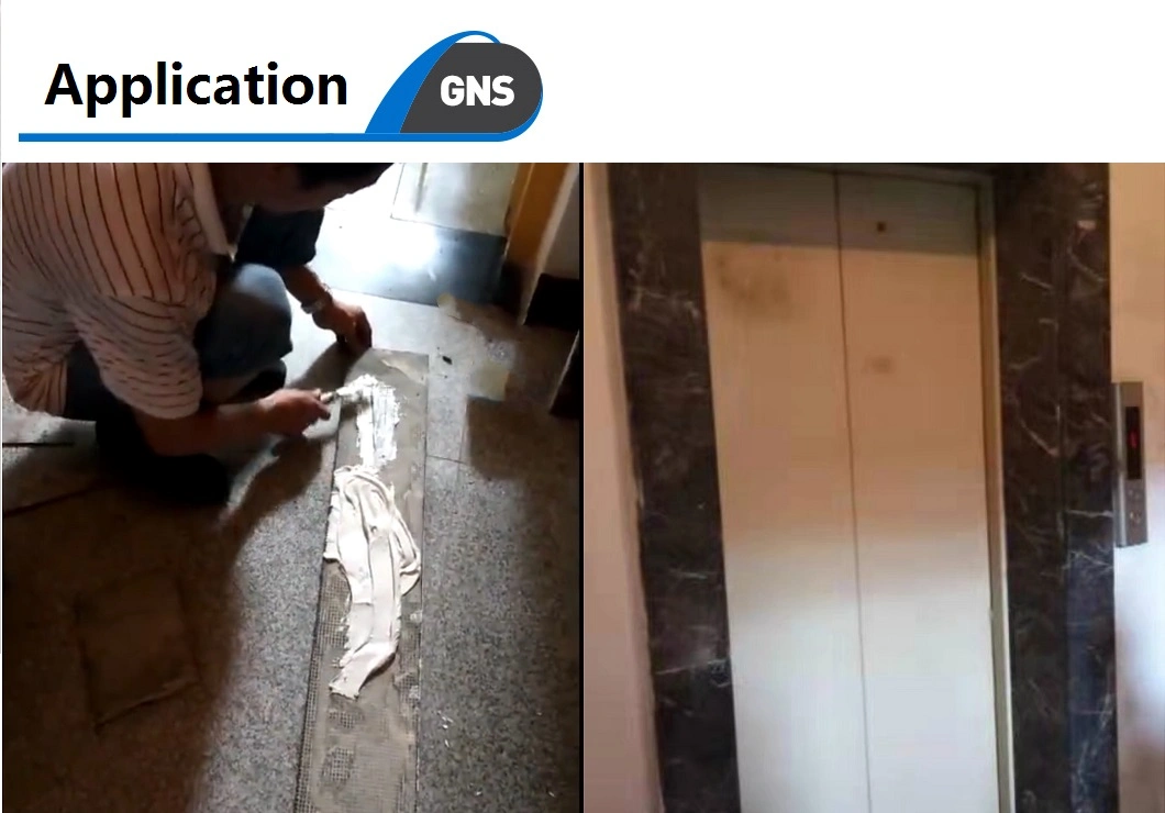 Gns Brand Grey off-White Color Epoxy Resin Epoxy Adhesive Marble Stone Glue Ab Glue for Construction