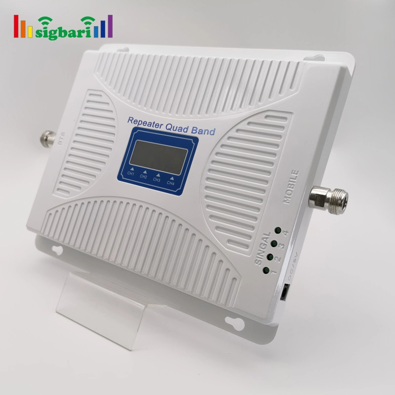 معزز شبكة الهاتف المحمول رباعي النطاق 900/1800/2100/2600ميجاهرتز 2g 3G 4G معزز إشارة LTE