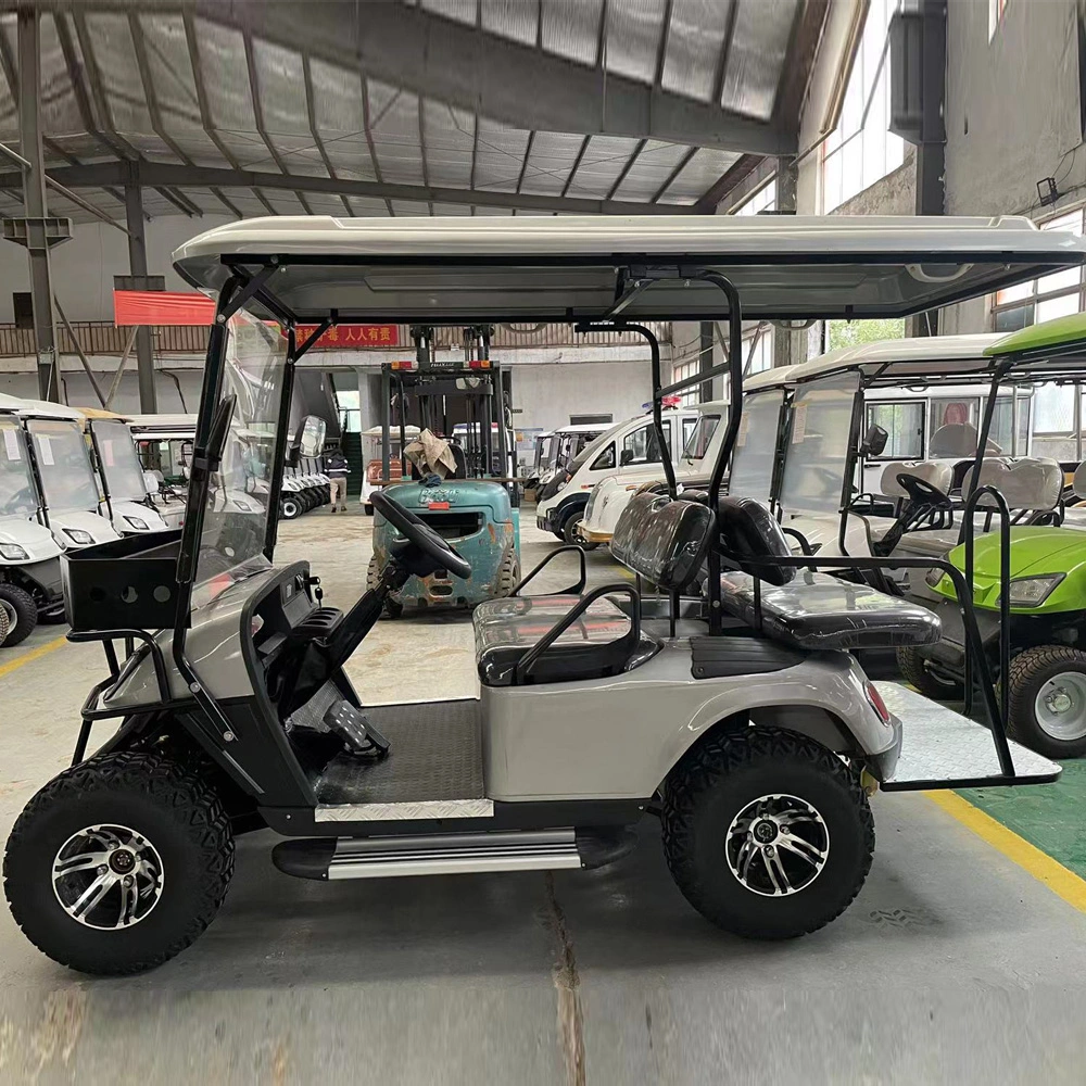 Brand New 4 Wheel 4 Seat off-Road Electric Golf Cart for Rough Terrain Hunting