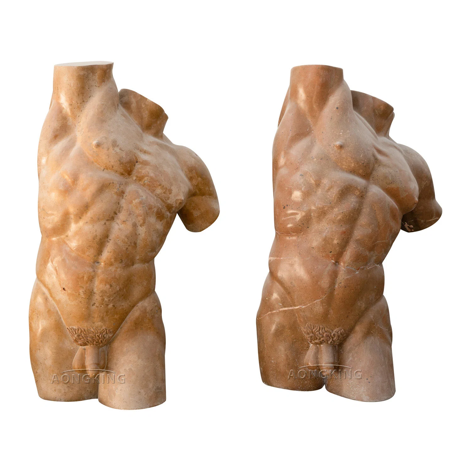 Abstract Body Torso Marble Sculpture Roman Marble Busts Art