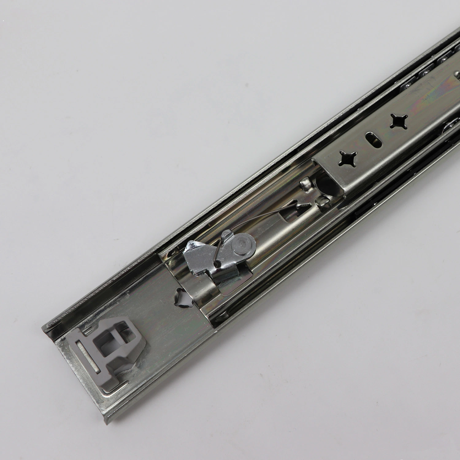 53mm 450mm Long Heavy -Duty Drawe Slide with Lock Mechanism