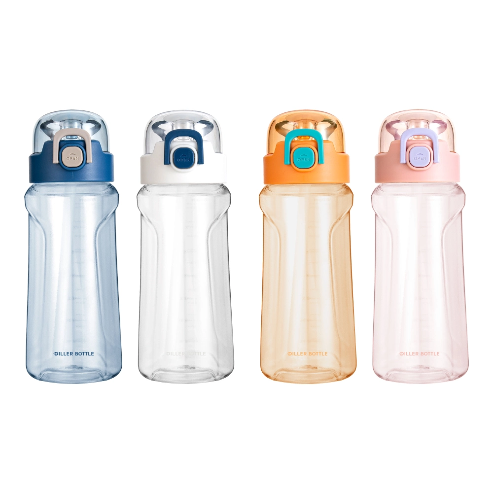 Customized Logo Eco-Friendly Clear Sport BPA Free Plastic Water Bottles