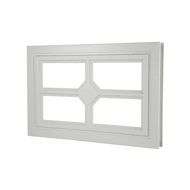 Folding Plastic White Plastic Garage Door Simulated Window Inserts Garage Door Sliding Windows for Garage