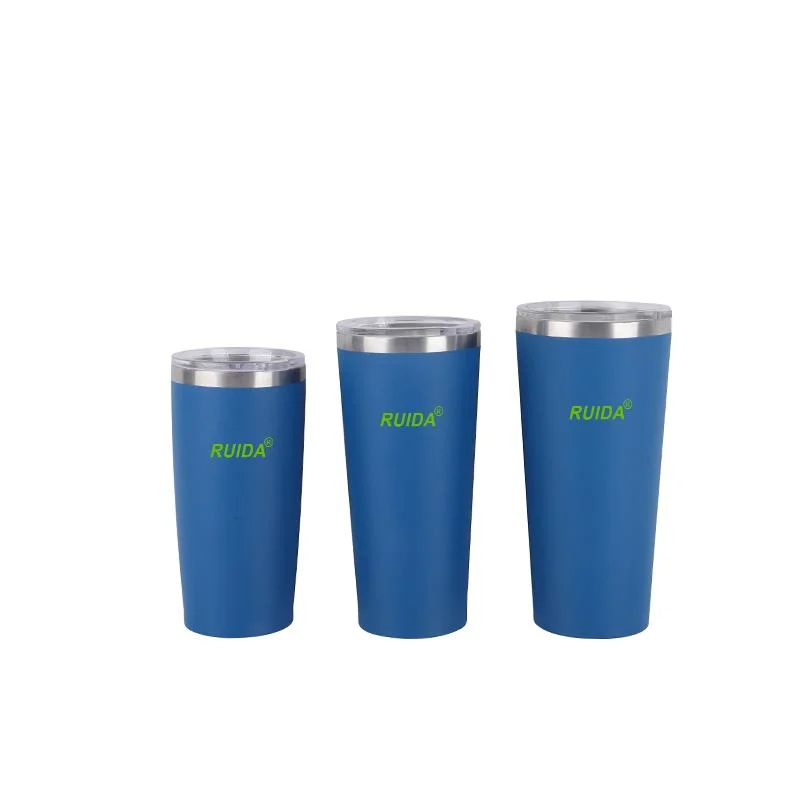 2023 New Style Double Wall Stainless Steel Taper Travel Water Cup