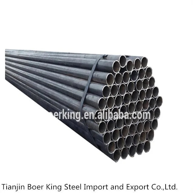 En10219 Sch40 S275jr or S355jr 12mm Carbon Welded Steel Pipes for Construction Material