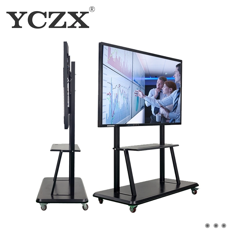 Yczx 75 Inch Interactive Smart Board Display Infrared 4K 8K Promethean Interactive Whiteboard