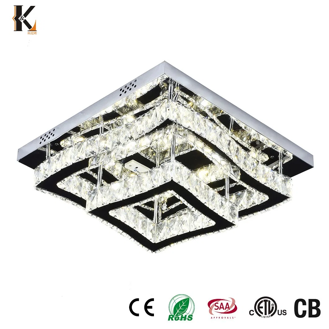 Cristal Chandelier Light China muestra Ventas Gratis Iluminación moderna colgante K9 Luz de lujo Chandelier Nuevo producto luces de techo de cristal LED Lámpara de techo de cristal