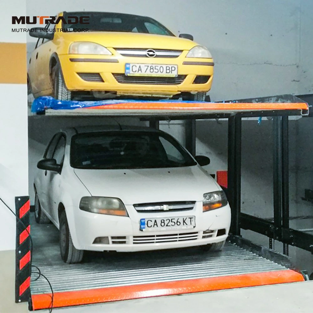 Easily Used Commercial Pit Two Post Car Storage Lift