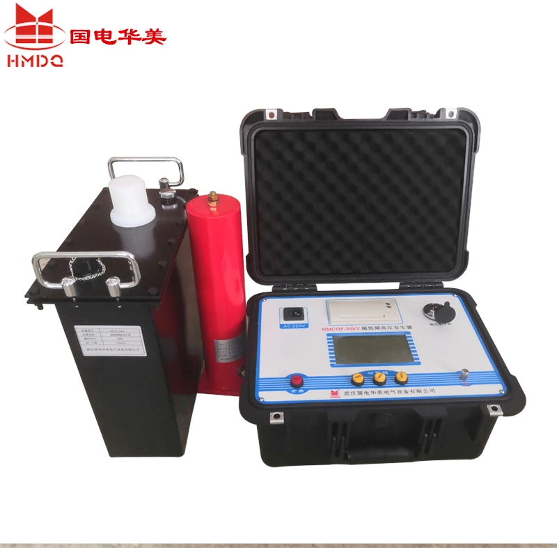 Electric 0.01Hz 30kv, 40kv, 60kv 80kv Power Cable Vlf High Voltage Test Equipment Low Price Vlf Hipot Tester