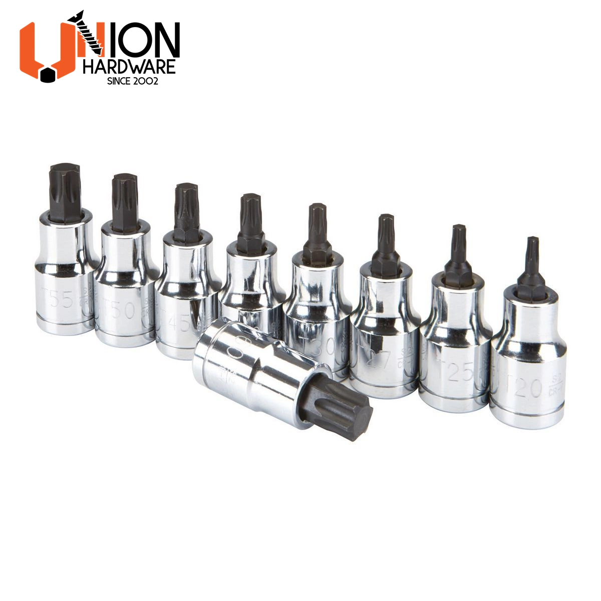 9PC 1/4" Drive T10-T60 Socket Set