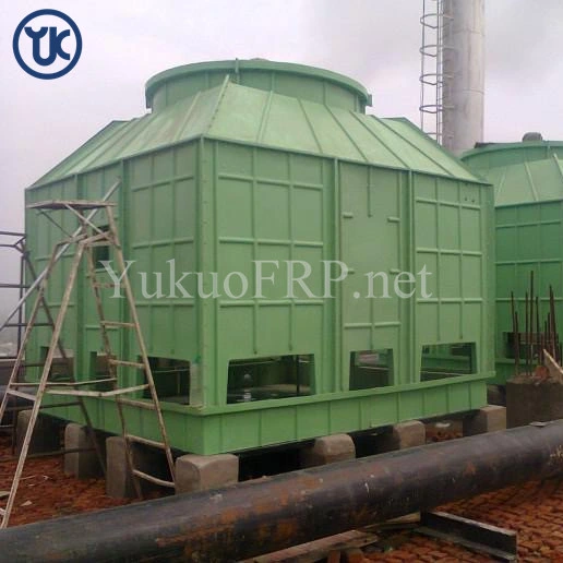 Customized and Low Maintenance Cost FRP Square Cooling Towers