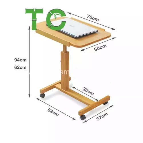 Verstellbarer Laptop Buch Leseständer mit Rollen Rollen Rollen Laptop Tischlap Schreibtisch für Laptop