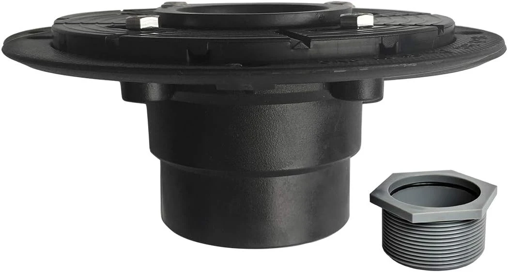 ABS Sub Drain/Shower Drain Base with Rubber Gasket/Square Drain Installation