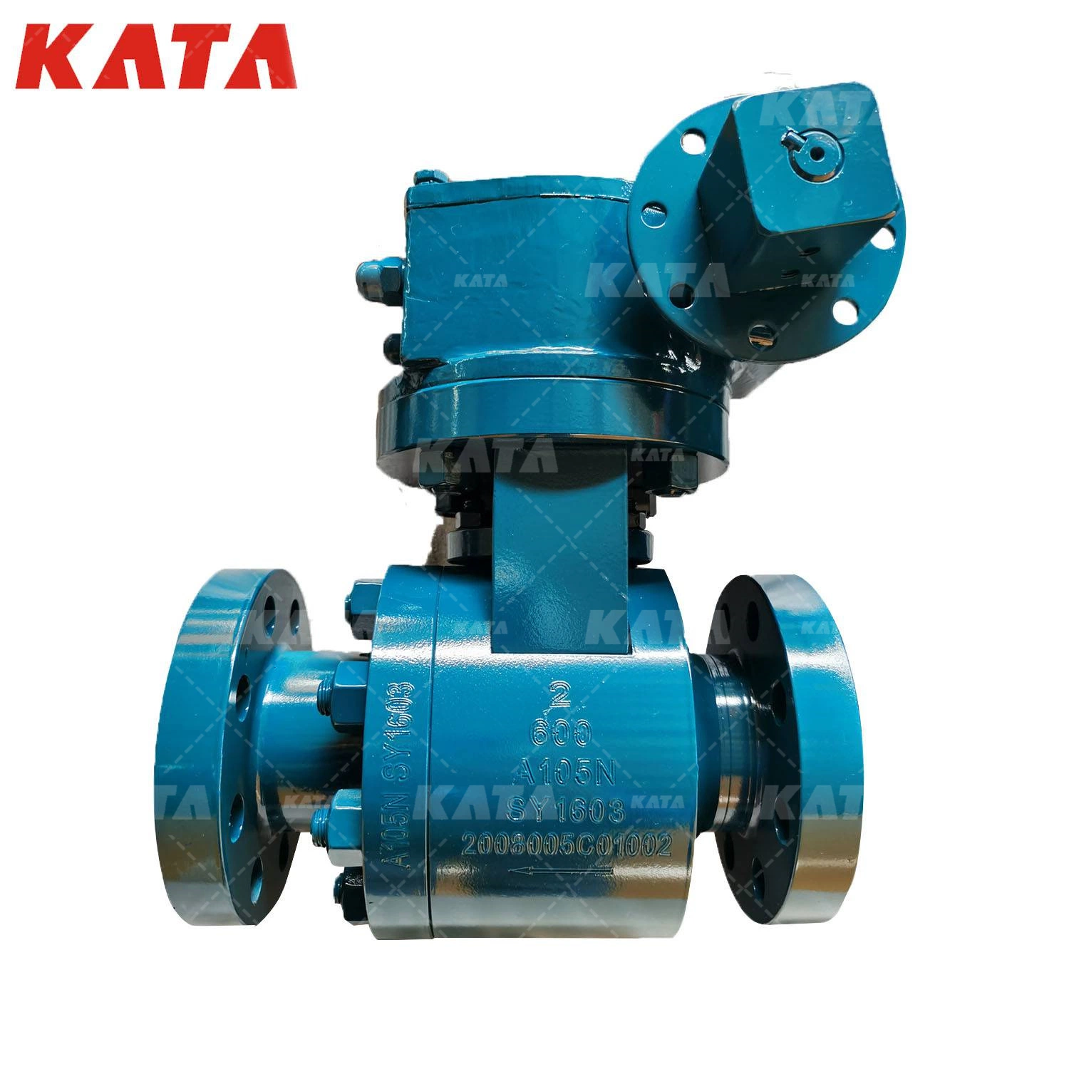 Metal Hard Seal Floating Ball Valve 2"-600lb Medium Is Suitable for High Temperature Resistance of Ore Pulp