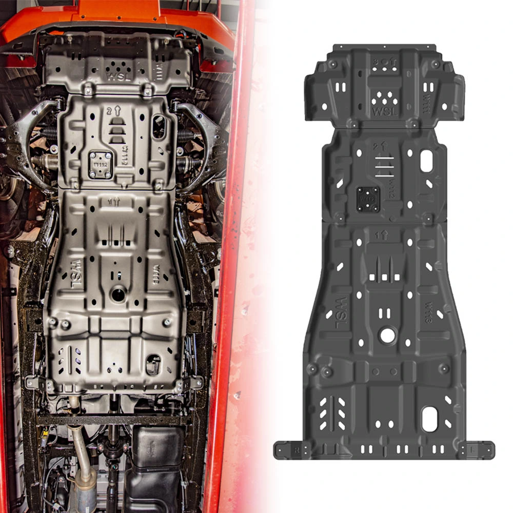 Fabricante OEM de fábrica para Isuzu Mu-X y D-Max Accesorios placa de Skid Protección de la caja de transferencia de la transmisión del motor