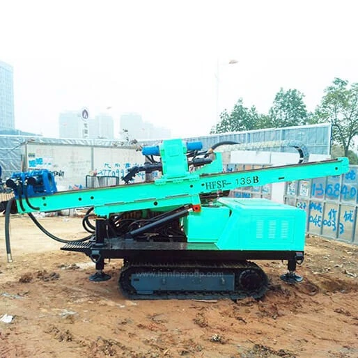 Design Professional Deadline Anchor Drilling Rig with DTH Hammer