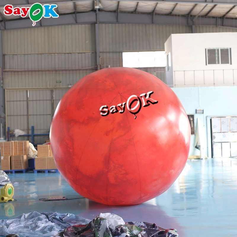 Sun Balloon Inflatable Model with LED Light