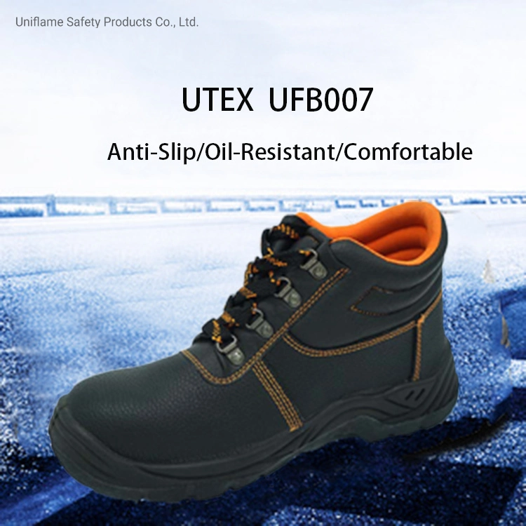 Sbp/S1/S3 Working Men&prime; S Protection Steel Toe Cap Midsole Plate Leather Industrial Industry Safety Work Shoes