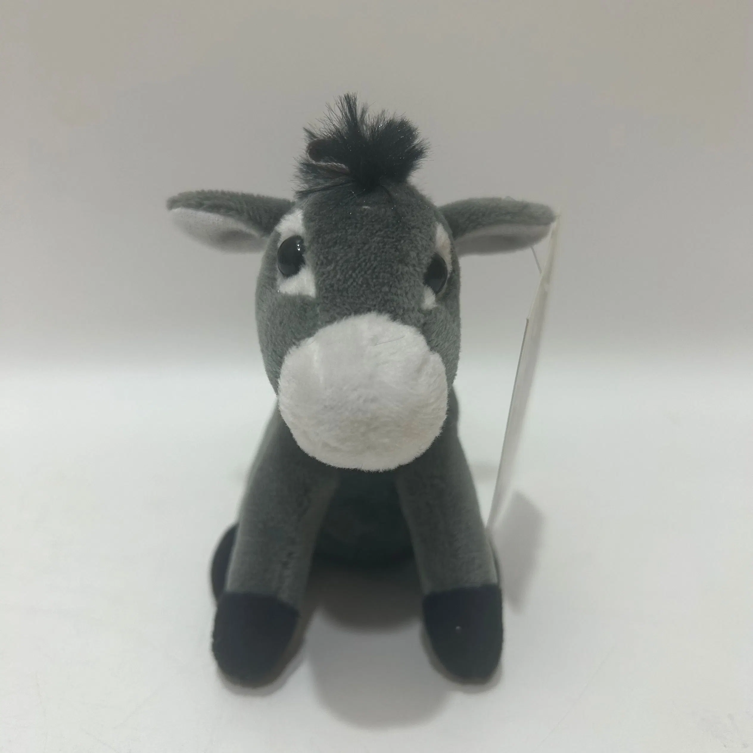 10 cm Hot Selling Donkey peluche porte-clés jouets mignon cadeaux pour Tout âge pour le plaisir