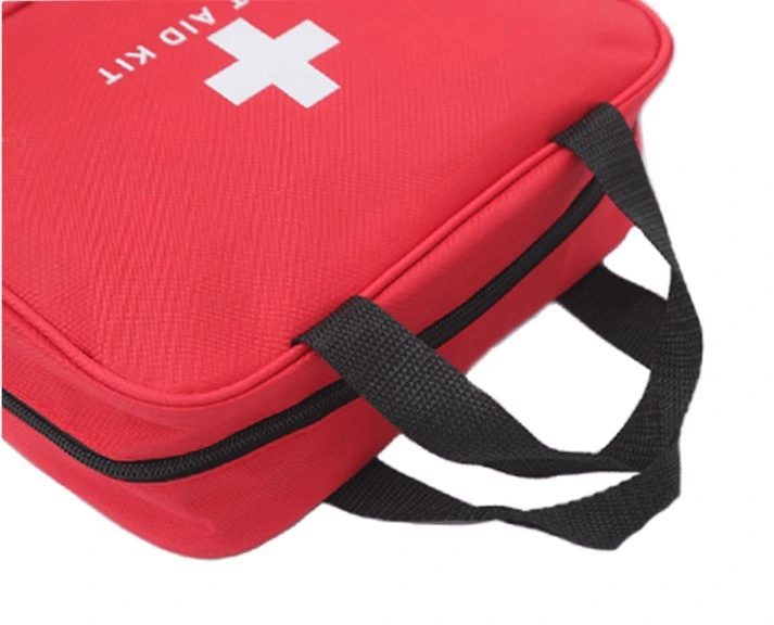 First Aid Kit Bag for Car Emergency Supplies Mini Compact Bag for Backpack, Camping Essentials Survival Kit