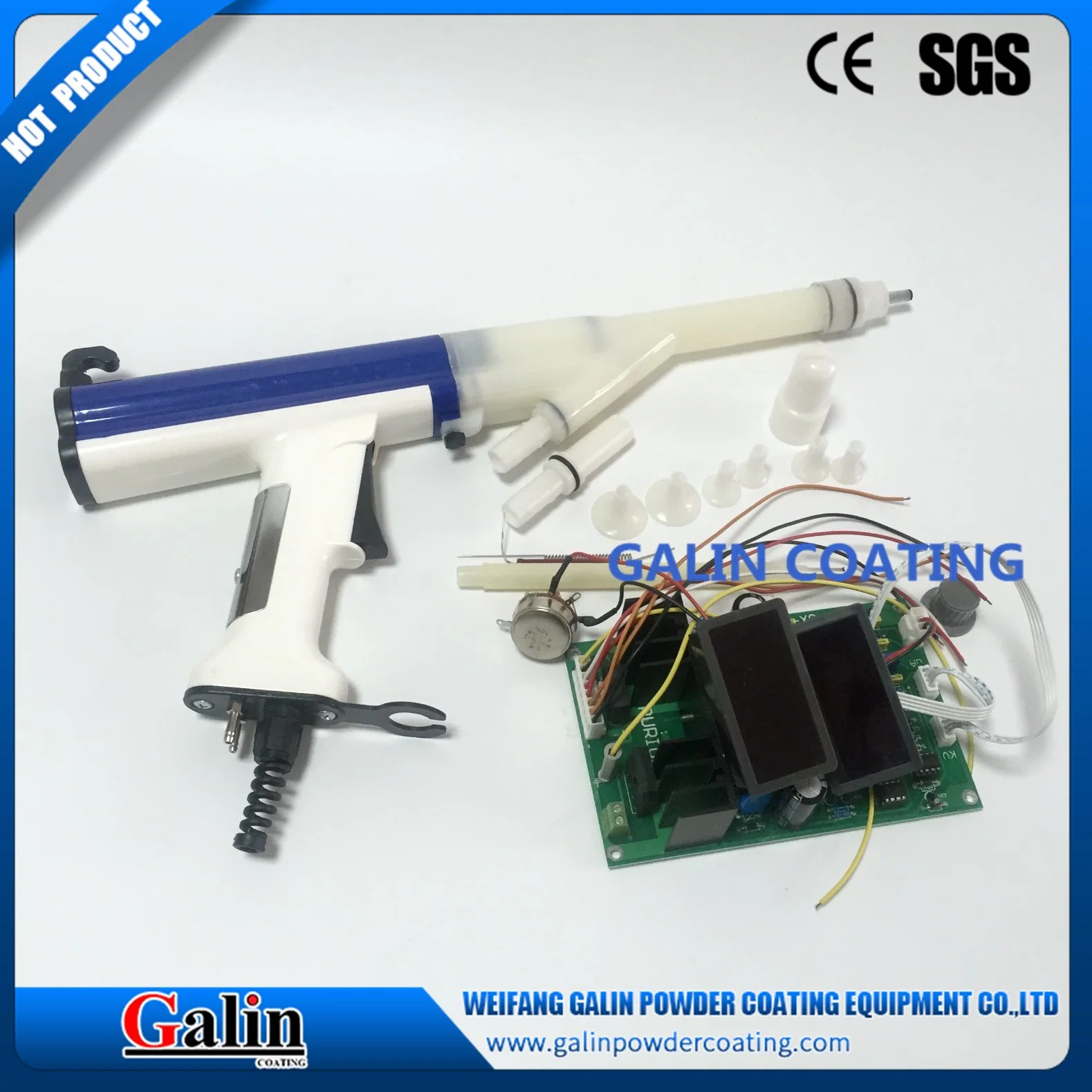 Electrostatic Powder Painting/Spray Equipment with PCB for Metal Furniture Coating