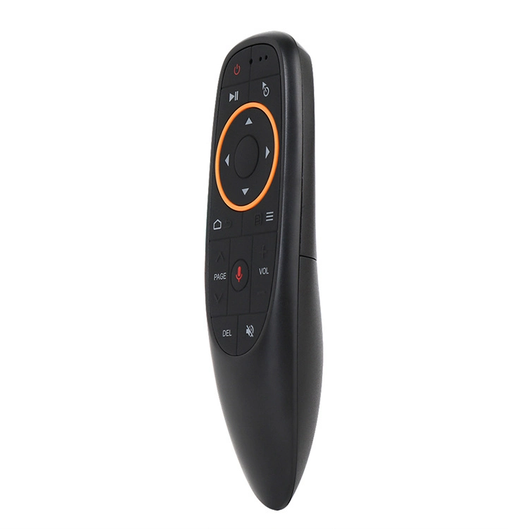 ماوس G10 G10s Voice TV Remote 2.4 جيجاهرتز ولوحة مفاتيح لاسلكية مع لعبة استشعار الجيروسكوم جهاز تحكم عن بعد ذكي لتلفزيون Android