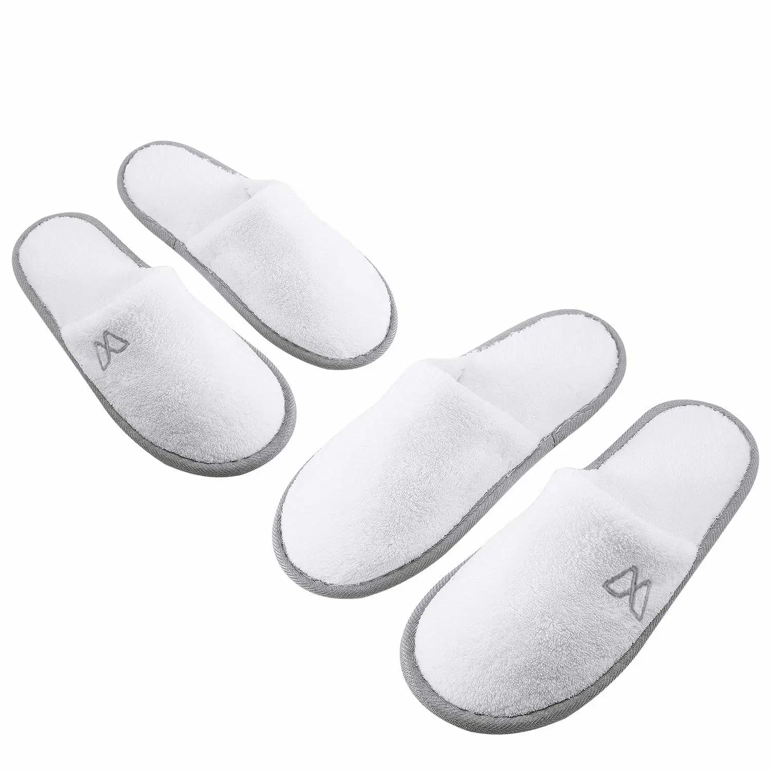 Hotel Amenities Printed Colse Slippers From Topmed Customized Logo Woman Slipper