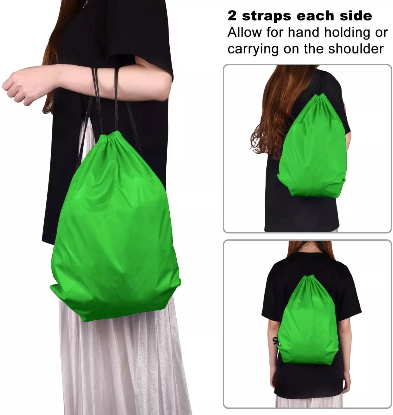 Promotional Polyester Drawstring Backpack Bags