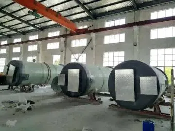 Glass Fiber Pumping Station Are Pre-Assembled, Service Life Can Reach More Than 50 Years.