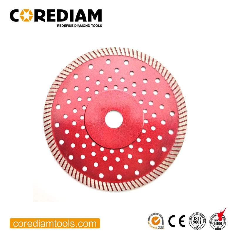 Diamond Saw Blade with Flat Turbo for Granite and Stone Materials/Diamond Tool/Cutting Disc