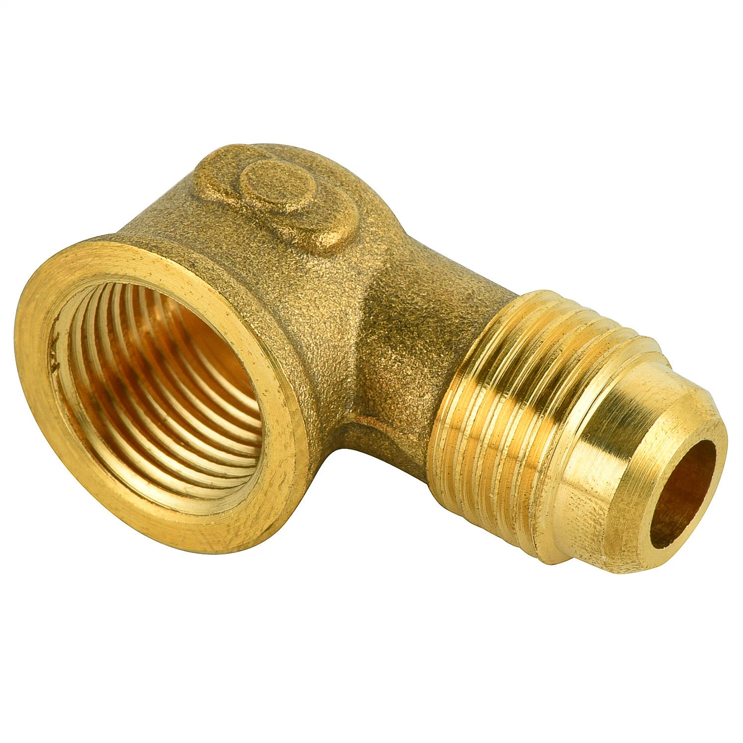 Brass Gas Pipe Compression Pipe Fittings Union Tee 45&deg; Flare All Ends