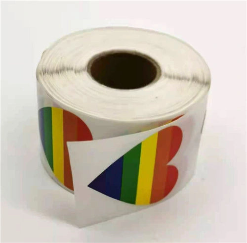 Пользовательский цвет наклейки Этикетки печатаются клей наклейки наклейки бумаги