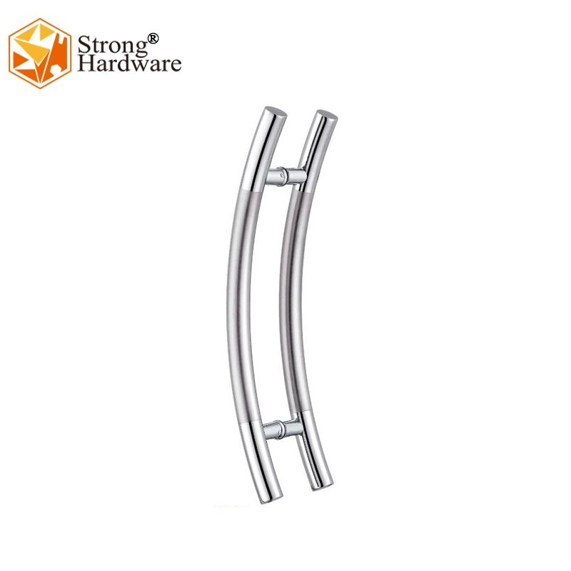 American Style C Shape Stainless Steel Shower Door Pull Glass Handle