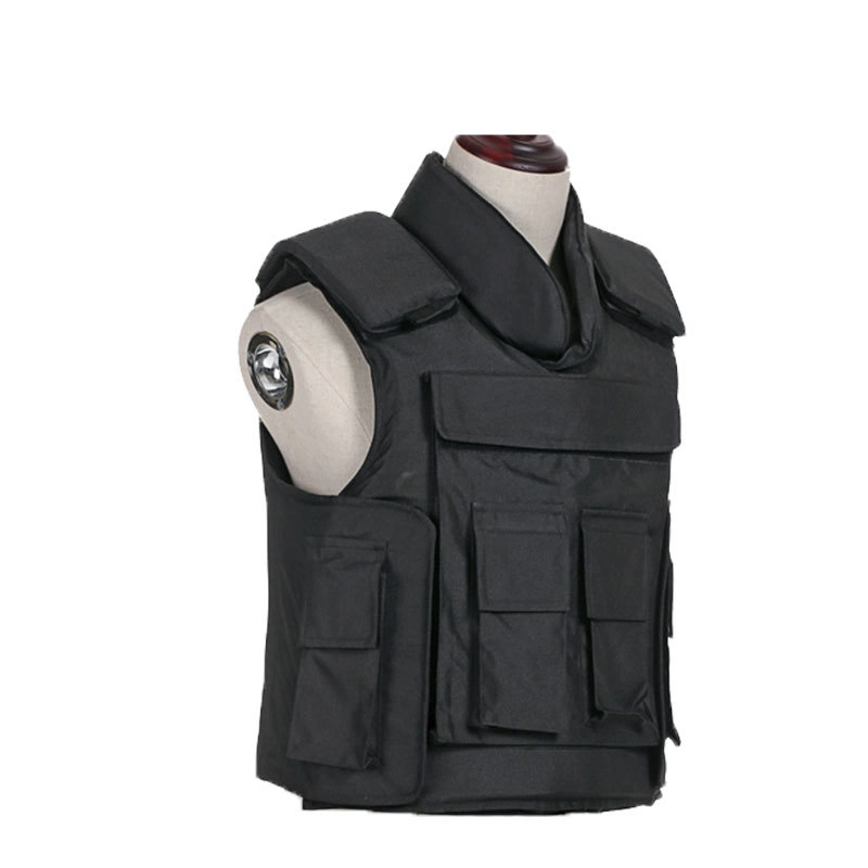 Stabproof Vest Defense Security Resist Riot Paintball Combat Tactical Body Armored PE Aramid 9mm. 44 Ballistic Vest