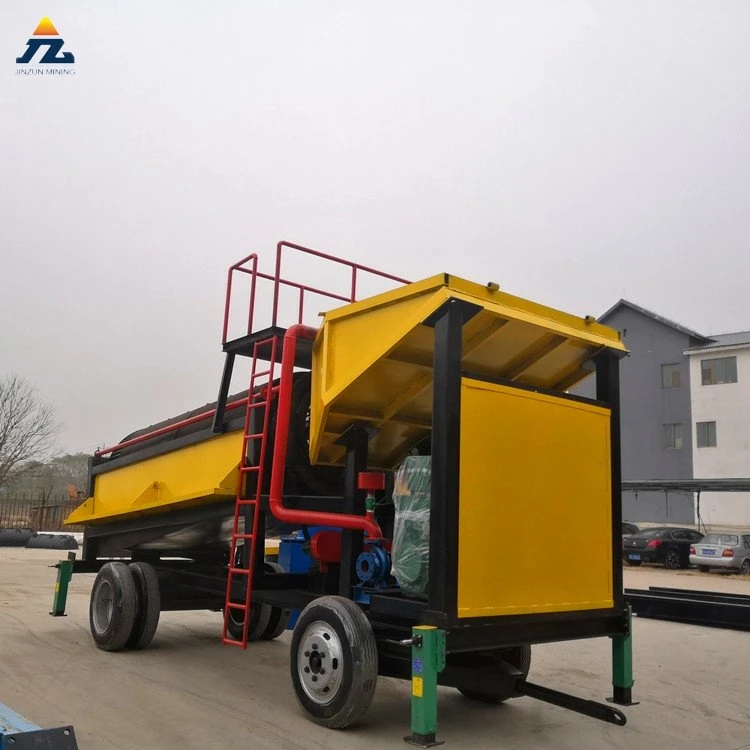 Gold Sand Extraction Equipment Mobile Gold Processing Plant