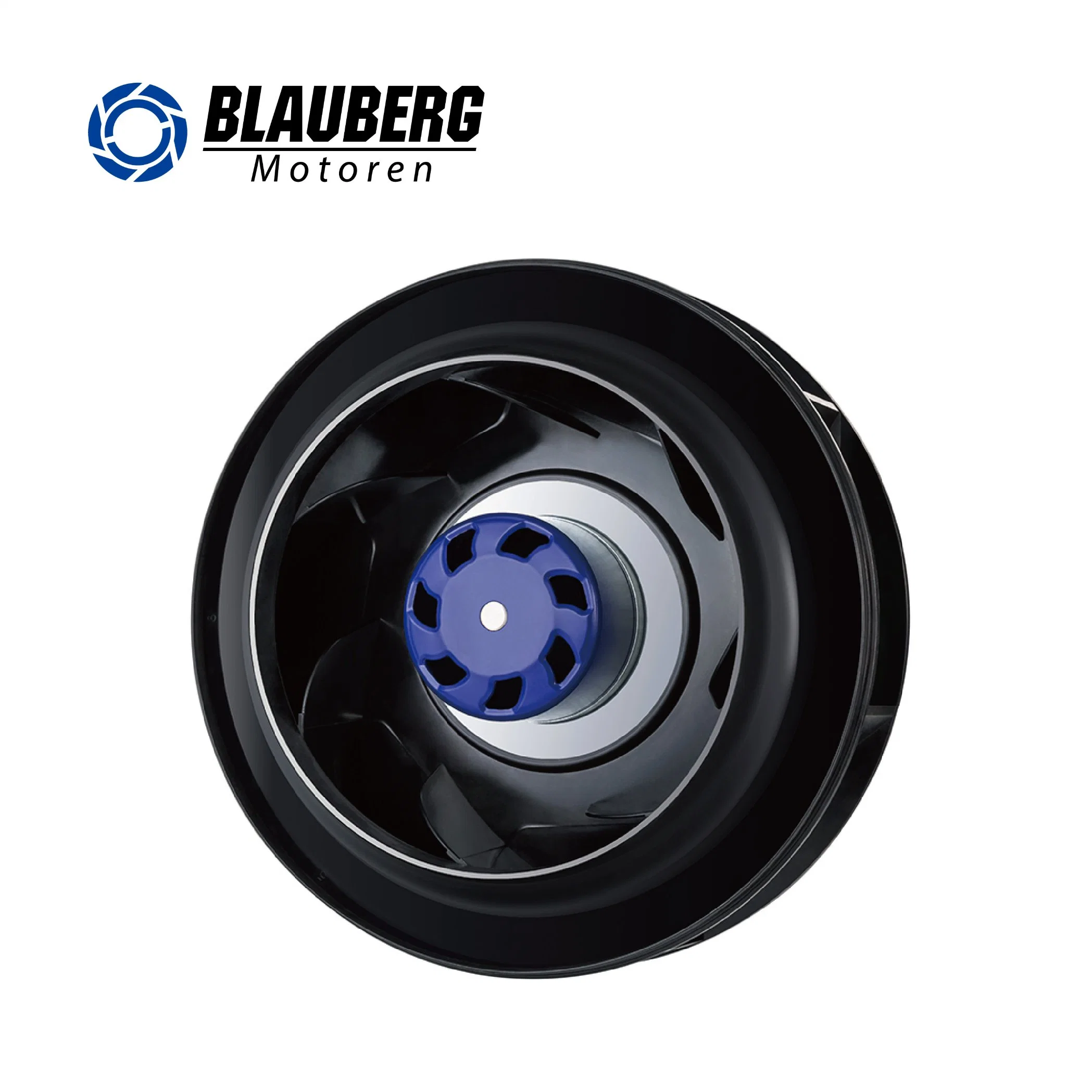 Moteur à rotor externe Blauberg 115V 225mm de diamètre Super silencieux en plastique pour le matériel de nettoyage du ventilateur centrifuge avec UL