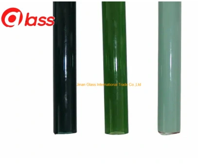 Light-Green L-Gn Borosilicate 3.3 Glass Rod